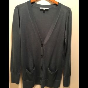 Loft Sweater Beautiful Teal Green. Size Large